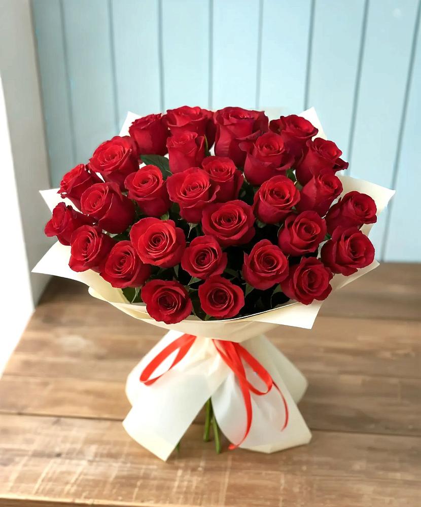 Букет 29 Красных роз в Змейской