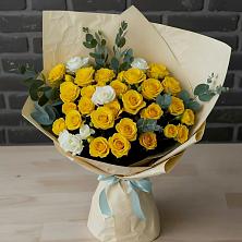 Букет цветов из:  Розы в Змейской