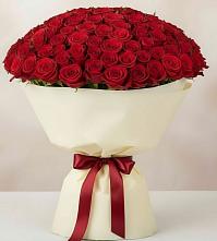 Букет 101 Красная роза Милано #REPLACE_PRED# Змейской