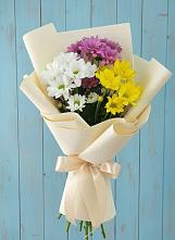 Букет цветов из:  Хризантемы #REPLACE_PRED# Змейской