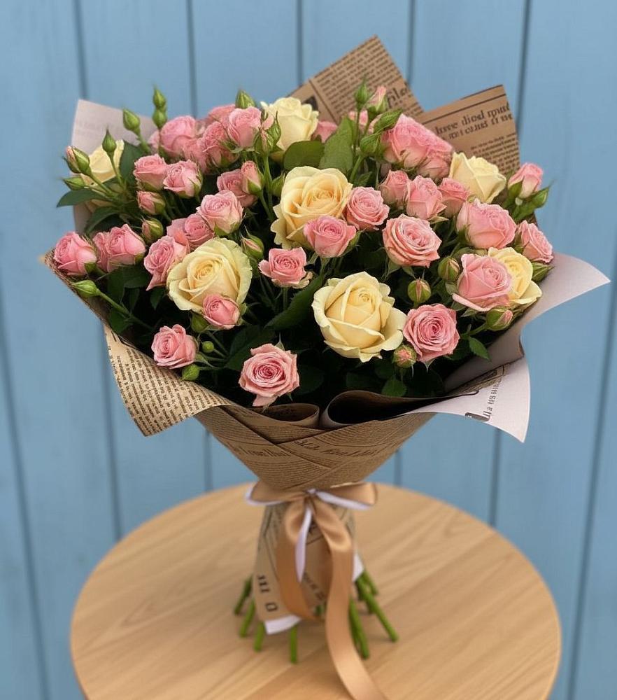 Букет цветов из: Розы в Змейской