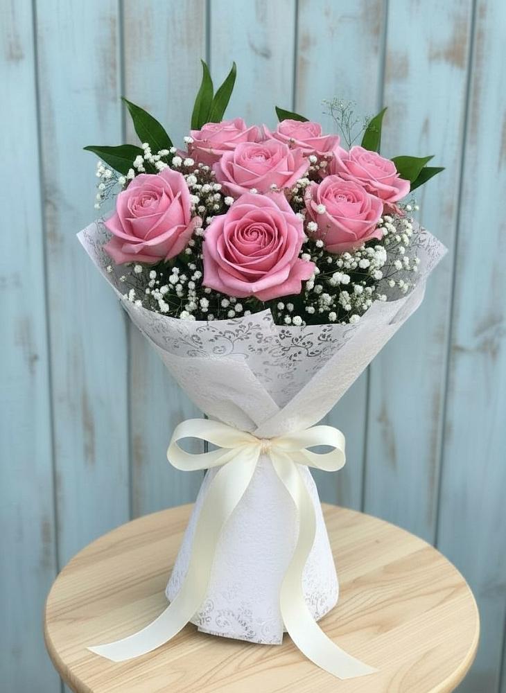 Букет цветов из: Розы в Змейской