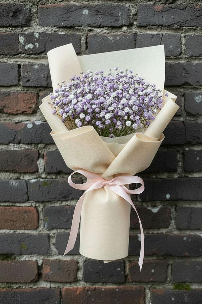 Букет цветов из: Гипсофила в Змейской