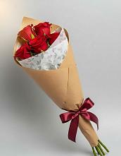 Букет цветов из:  Розы в Змейской