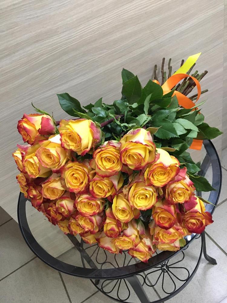 Букет Желтые розы в Змейской