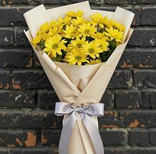 Букет цветов из:  Хризантемы в Змейской