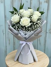 Букет цветов из:  Розы в Змейской