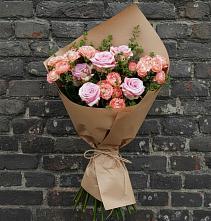 Букет цветов из:  Розы в Змейской