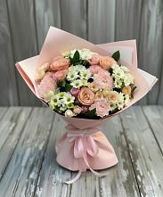 Букет цветов из:  Гвоздики, Розы и Хризантемы #REPLACE_PRED# Змейской