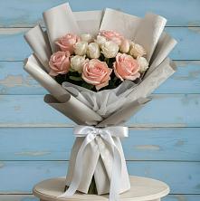 Букет цветов из:  Розы в Змейской