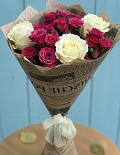 Букет цветов из:  Розы в Змейской
