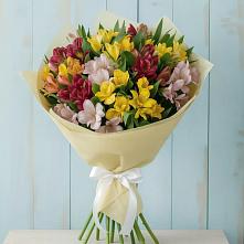 Букет цветов из:  Альстромерии в Змейской