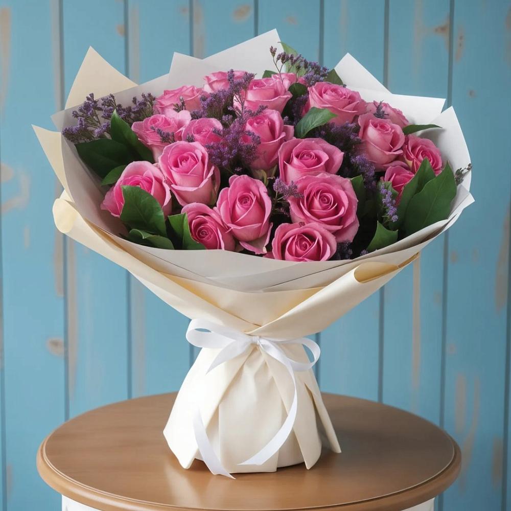 Букет цветов из: Розы в Змейской